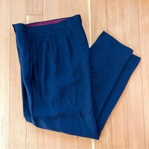 Vintage Liz Claiborne navy blue trousers L